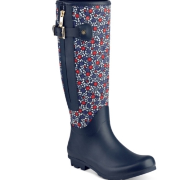 tommy hilfiger women's mela rain boot